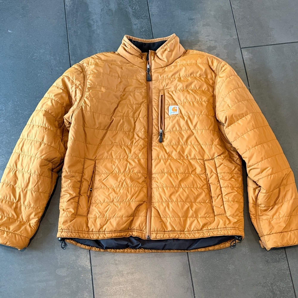 Carhartt Tan Quilted Jacket